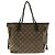 Borsa Louis Vuitton Monogram Neverfull Inside Out MM Marrone