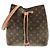 Néonoé Borsa a tracolla Louis Vuitton Monogram Neo Noe MM Marrone