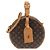 Borsa Louis Vuitton Monogram Petite Boite Chapeau Marrone