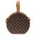 Borsa Louis Vuitton Monogram Petite Boite Chapeau Marrone - vista 2