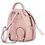 Gucci GG Marmont Leder-Rucksack Pink - Ansicht 2