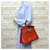 Hermès Borsa Hermes Birkin 30 Bianco Rosso Arancione  - vista 2