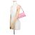 Borsa a tracolla Balenciaga XX Small Flap in pelle goffrata rosa - vista 4