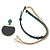 Bulgari Borsa Bvlgari Serpenti Forever in Emerald Green - vista 18