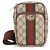 Borsa a tracolla Gucci Ophidia GG Supreme Rosso Beige Verde