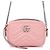 Borsa a tracolla mini con catena Gucci GG Marmont Rosa
