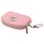 Pouch Gucci GG Marmont in pelle rosa - vista 2