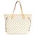 Borsa Louis Vuitton Damier Azur Neverfull MM Rosa Blu