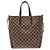 Borsa Louis Vuitton Damier Belmont MM Damier ebene - vista 2