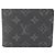 Louis Vuitton Monogram Eclipse Bill Wallet Black