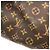 Borsa Boston Louis Vuitton Monogram Keepall Bandoulière 55cm Marrone - vista 6