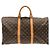 Borsa Boston Louis Vuitton Monogram Keepall 50cm Marrone