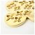 Charm per borsa Louis Vuitton Portachiavi Ivy D'oro - vista 4