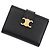Céline Portafoglio Tri-fold Celine in pelle nera Nero