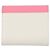 Cartera tri-fold Christian Dior Rosa Blanco - vista 3