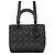 Borsa Christian Dior Lady Cannage Medium Nero