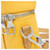 Borsa Louis Vuitton Vertical Box Trunk D'oro Giallo - vista 6