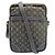 Borsa a tracolla Louis Vuitton Monogram Mini Lin Danube Marrone