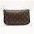 Bolsa Louis Vuitton Monogram Pochette Accessoires Marrom Bege - vista 2
