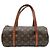 Louis Vuitton Monogram Papillon 30 Handtasche Braun Beige