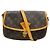 Borsa a tracolla Sologne in tela Monogram Louis Vuitton Marrone Beige