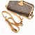Borsa a tracolla Sologne in tela Monogram Louis Vuitton Marrone Beige - vista 5
