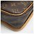 Borsa a tracolla Sologne in tela Monogram Louis Vuitton Marrone Beige - vista 7