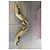 Décolleté Slingback Miu Miu glitterate e decorate Gold D'oro - vista 2