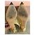 Décolleté Slingback Miu Miu glitterate e decorate Gold D'oro - vista 6