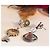 Magnifica parure vintage DOLCE & GABBANA collana, bracciale e orecchini con cammeo e cristalli Argento Multicolore - vista 13