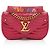 Louis Vuitton Calfskin New Wave Chain MM Shoulder Bag Pink