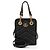Mini Tote Gucci GG Marmont de piel matelassé Negro