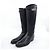 Stivali alti Hermès Jumping Box Calf 36.5 Nero - vista 3