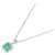 Autre Marque Collana in Pt900/Pt850 con smeraldo e diamante Verde - vista 2