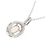 Autre Marque Collana in Au750 Rodocrosite e Diamanti Argento - vista 4