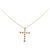 Autre Marque Collana Croce Diamanti Au750 D'oro