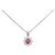 Autre Marque Collana in platino Rosso