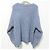 Autre Marque Laura Ashley Lurex Strickpullover Blau - Ansicht 2