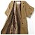 Chaqueta de manga corta de piel de cordero Max Mara Castaño Camello - vista 3