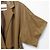 Chaqueta de manga corta de piel de cordero Max Mara Castaño Camello - vista 5