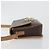 Céline Celine Vintage Macadam Circle Logo Canvas and Leather Marrone - vista 4