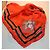 Philosophy di Lorenzo Serafini Red silk scarf with floral print Black White Blue - view 2