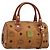 MCM Visetos logogramme Canvas and Leather Braun