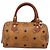 MCM Visetos logogramme Canvas and Leather Braun - Ansicht 2