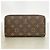 Cartera Zippy Monogram Louis Vuitton Castaño - vista 8