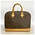 Borsa a mano Louis Vuitton Alma Monogram Marrone - vista 10