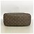Borsa Tote Louis Vuitton Monogram Neverfull MM Marrone - vista 3