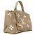 Borsa Louis Vuitton Monogram Empreinte Bicolor Petit Palais PM Grigio Crudo - vista 2