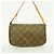 Borsa Pochette Accessoires Monogram Louis Vuitton Marrone - vista 8