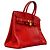 Hermès Borsa a mano Hermes Birkin 35 Rosso - vista 2